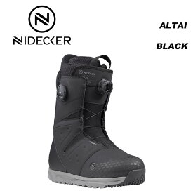 NIDECKER ナイデッカー スノーボード ブーツ ALTAI BLACK 23-24 モデル