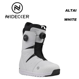 NIDECKER ナイデッカー スノーボード ブーツ ALTAI WHITE 23-24 モデル