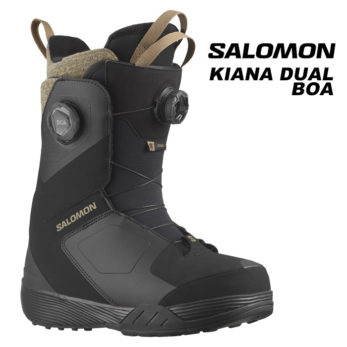 SALOMON KIANA 25センチ スノーボードブーツ - ブーツ(女性用)