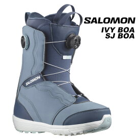SALOMON サロモン スノーボード ブーツ IVY BOA SJ BOA COPEN BLUE Copen Blue/Sargasso Sea/Sterling Bl 23-24モデル レディース
