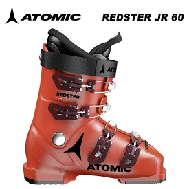 ATOMIC アトミック スキーブーツ REDSTER JR 60 Red/Black 23-24 モデル ジュニア