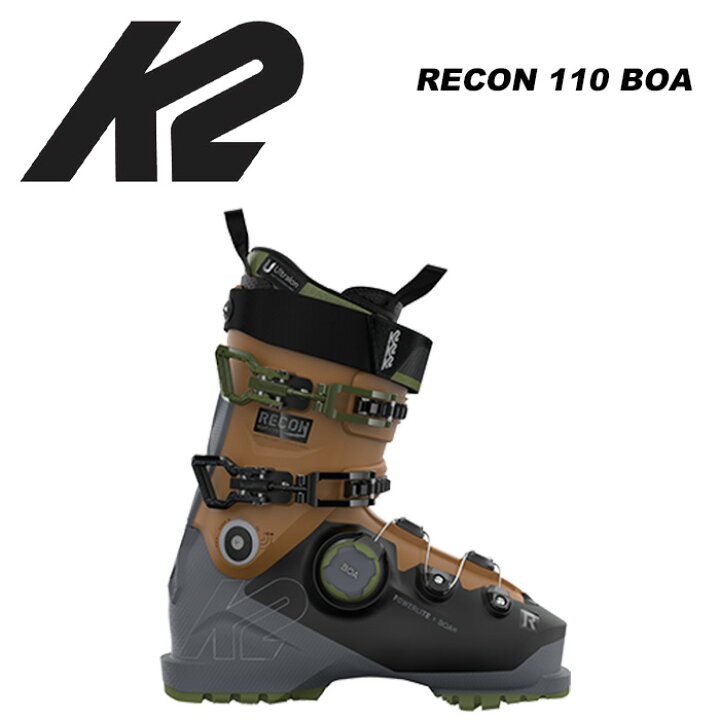 楽天市場】k2 ケーツー スキーブーツ RECON 110 BOA 23-24 モデル 