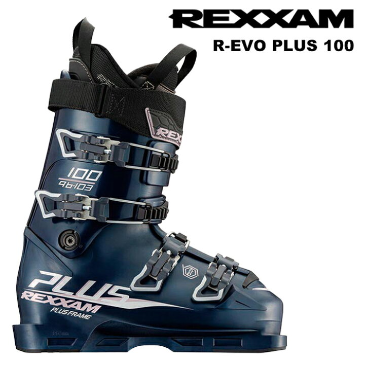 楽天市場】REXXAM レグザム スキーブーツ R-EVO PLUS 100 IRON NAVY 23 