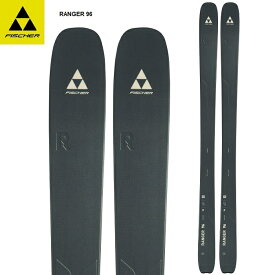 FISCHER フィッシャー スキー板 RANGER 96 / BLACK 板単品 23-24 モデル