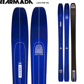 ARMADA アルマダ スキー板 LOCATOR 104 / Dark Blue 板単品 23-24 モデル