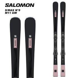 SALOMON サロモン スキー板 S/MAX N°8 + M11 GW ビンディングセット 23-24 モデル