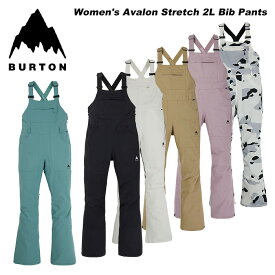 BURTON バートン ウェア Women's Avalon Stretch 2L Bib Pants 23-24(2024)モデル レディース パンツ