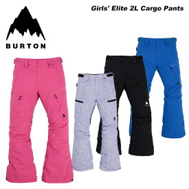 BURTON バートン ウェア Girls' Elite 2L Cargo Pants 23-24(2024)モデル ジュニア パンツ