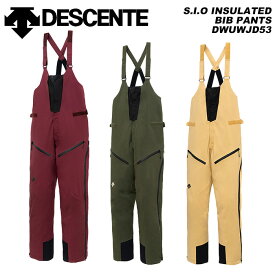 DESCENTE DWUWJD53 S.I.O INSULATED BIB PNT/ALL Mountain[SHAUN] 23-24(2024)モデル デサント スキーウェア パンツ