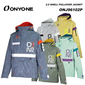 ONYONE ONJ96102P 2.0 SHELL PULLOVER JACKET 23-24モデル オンヨネ スキーウェア ジャケット