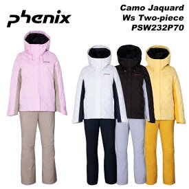 Phenix PSW232P70 Phenix Camo Jaquard Ws Two-piece / 23-24モデル フェニックス レディース スキーウェア 上下セット