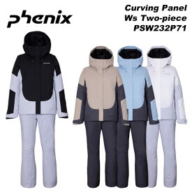 Phenix PSW232P71 Curving Panel Ws Two-piece / 23-24モデル フェニックス レディース スキーウェア 上下セット