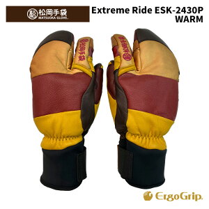 yESK-2430Pz MATSUOKA GLOVE O[u Extream Ride PATCHWORK/WARM:A 24-25 f