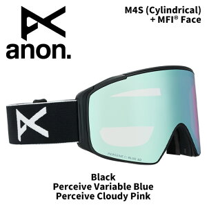ANON Am S[O M4S (Cylindrical) + MFI Face Black/Perceive Variable Blue 25-26fyԕisiz
