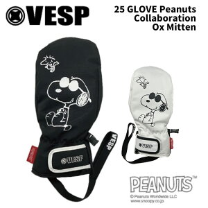 VESP ׃Xv O[u Peanuts Collaboration Ox Mitten 24-25 f