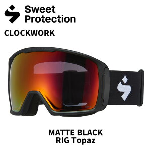 SWEET PROTECTION XEB[gveNV S[O CLOCKWORK MATTE BLACK/RIG Topaz 24-25 f