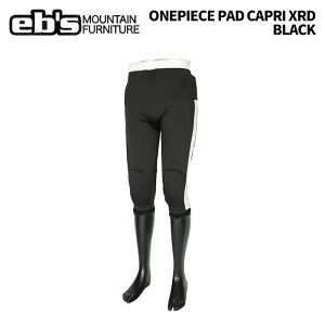 eb's エビス ONEPIECE PAD CAPRI XRD BLACK ワンピースパッドカプリXRD プロテクターボトムス 25-26モデル