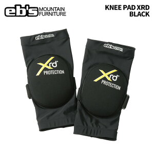 eb's エビス KNEE PAD XRD BLACK ニーパッドXRD プロテクター 25-26モデル