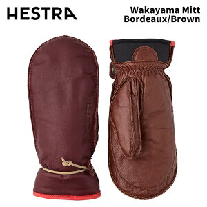 y3000661-590750zHESTRA wXg O[u Wakayama Mitt Bordeaux/Brown 24-25 f