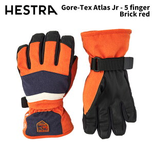 y3000730-530zHESTRA wXg O[u Gore-Tex Atlas Jr - 5 finger Brick red 24-25 f
