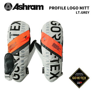 ASHRAM AV O[u PROFILE LOGO MITT LT.GREY vt@CSE~g ASRM24W08 24-25f