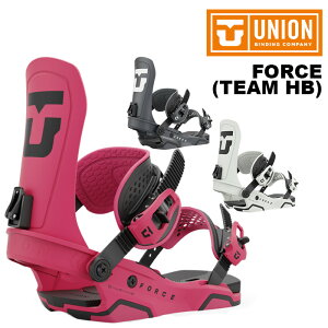 UNION ユニオン スノーボード ビンディング FORCE (TEAM HB) 24-25 モデル MENS
