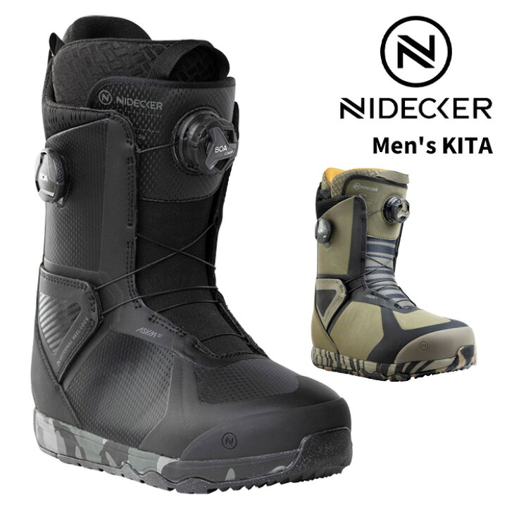 楽天市場】NIDECKER ナイデッカー スノーボード ブーツ KITA 24-25 