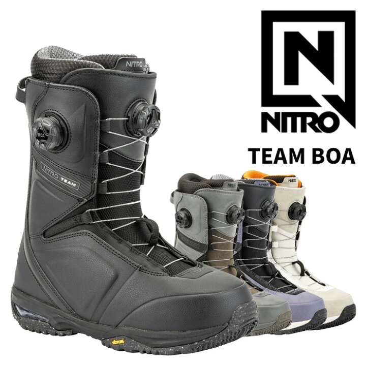 楽天市場】NITRO ナイトロ スノーボード ブーツ TEAM BOA 24-25 モデル 
