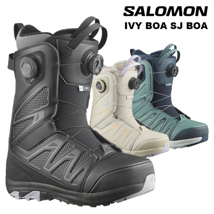 楽天市場】SALOMON サロモン スノーボード ブーツ IVY BOA SJ BOA 24 