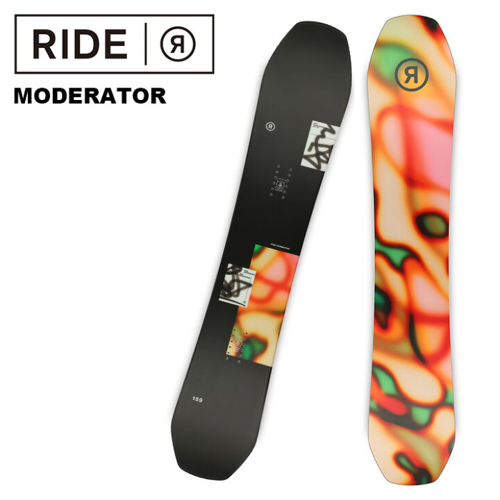 楽天市場】RIDE ライド スノーボード 板 MODERATOR 24-25 モデル 