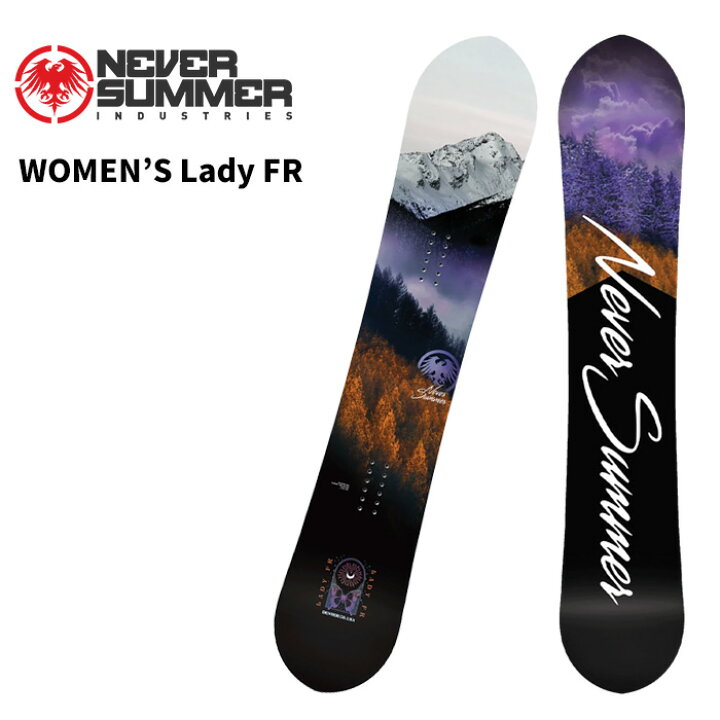 楽天市場】NEVER SUMMER ネバーサマー スノーボード 板 WOMEN