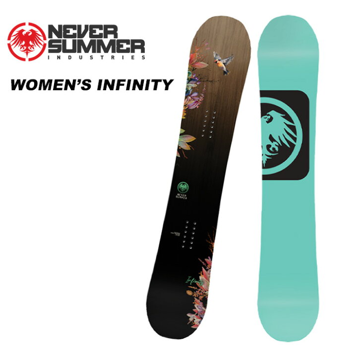楽天市場】NEVER SUMMER ネバーサマー スノーボード 板 WOMEN