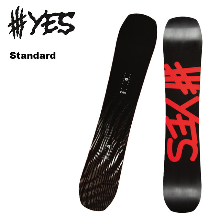 楽天市場】YES イエス スノーボード 板 Standard 24-25 モデル MENS 