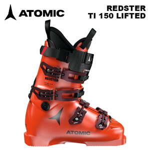 ATOMIC アトミック スキーブーツ REDSTER TI 150 LIFTED Red/Black 24-25 モデル
