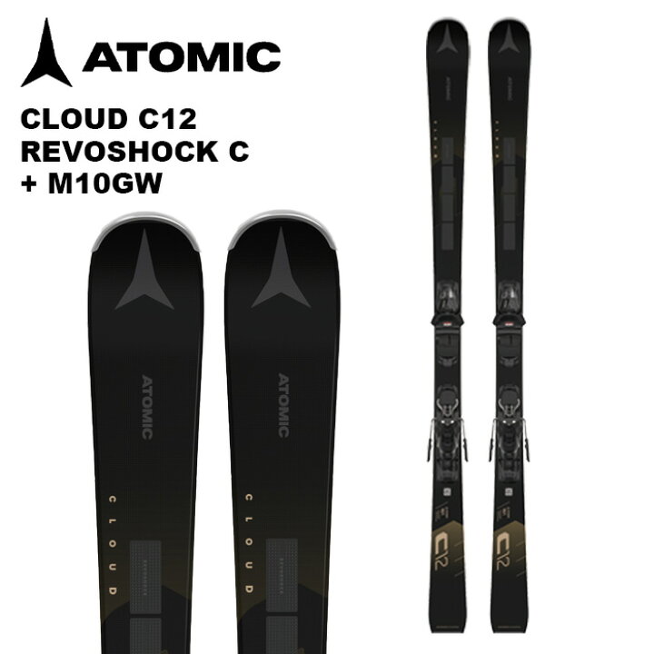 楽天市場】ATOMIC アトミック スキー板 CLOUD C12 REVOSHOCK C + M10GW 