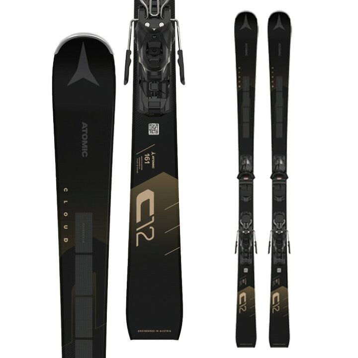 楽天市場】ATOMIC アトミック スキー板 CLOUD C12 REVOSHOCK C + M10GW 