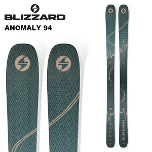 BLIZZARD ブリザード スキー板 ANOMALY 94 (FLAT) 板単品 24-25 モデル