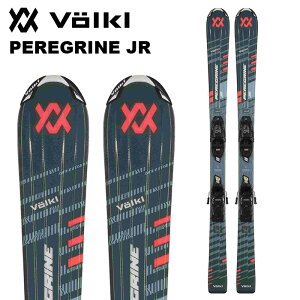 Volkl �t�H���N�� �X�L�[�� PEREGRINE JR VMOTION + vMotion 4.5 JR �r���f�B���O�Z�b�g 24-25 ���f�� �W���j�A�@�L�b�Y�@�q���p