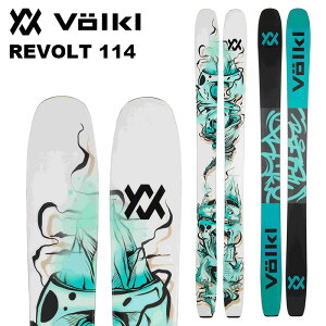 Volkl フォルクル スキー板 REVOLT 114 板単品 24-25 モデル