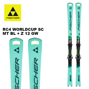 FISCHER tBbV[ XL[ RC4 WORLDCUP SC M-TRACK BL + Z 12 GW rfBOZbg 24-25 f