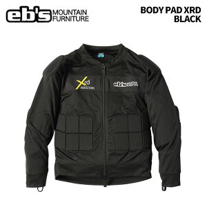 eb's GrX BODY PAD XRD BLACK {fBpbhXRD veN^[gbvX 25-26f