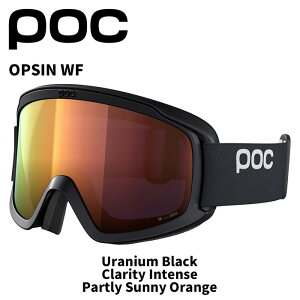 POC |bN S[O OPSIN WF / Uranium Black / Clarity Intense / Partly Sunny Orange / 40861 25-26f