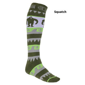 AIRBLASTER GAuX^[ SQUATCH HEAVY SNOWBOARD SOCK \bNX 25-26 f