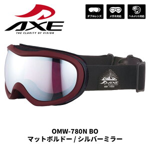 AXE �A�b�N�X �S�[�O�� OMW-780N BO �}�b�g�{���h�[ / �V���o�[�~���[ 25-26���f��