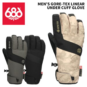 686 �V�b�N�X�G�C�g�V�b�N�X �O���[�u MEN'S GORE-TEX LINEAR UNDER CUFF GLOVE 25-26���f�� M5WNGLV159