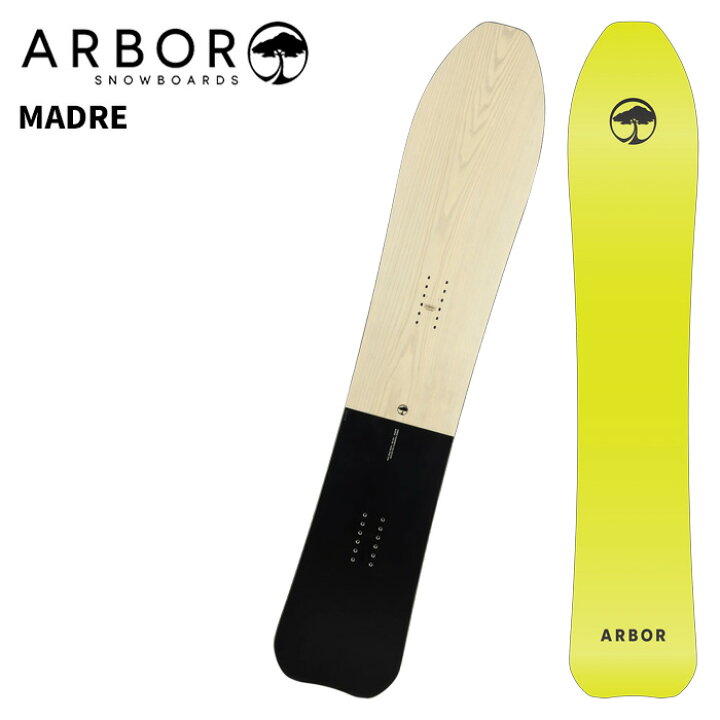 楽天市場】ARBOR アーバー スノーボード 板 MADRE 25-26 モデル 
