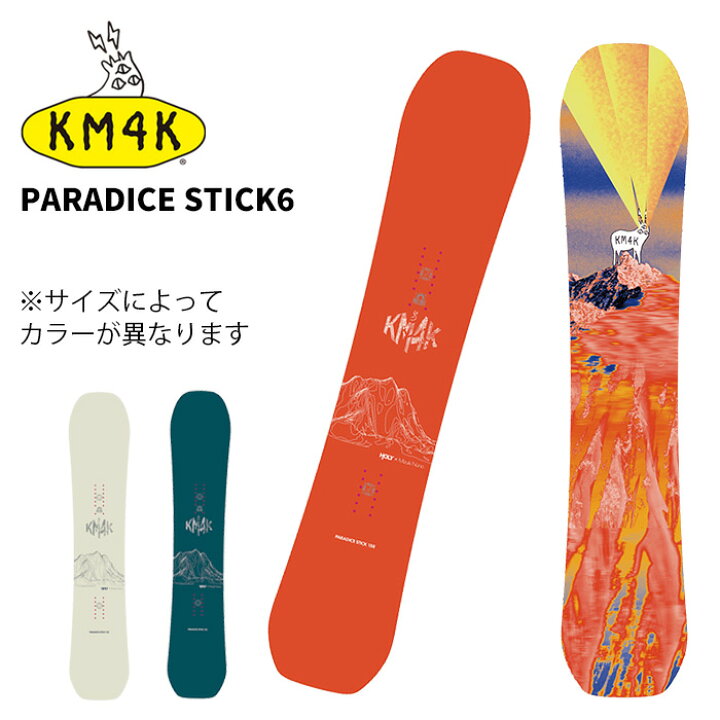 楽天市場】KM4K カモシカ スノーボード 板 PARADICE STICK6 25-26 