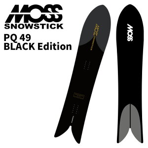 MOSS SNOWSTICK ���X�X�m�[�X�e�B�b�N �X�m�[�{�[�h �� PQ 49 Black Edition 25-26 ���f��