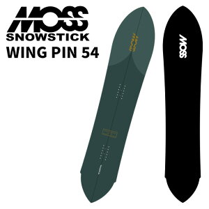 MOSS SNOWSTICK ���X�X�m�[�X�e�B�b�N �X�m�[�{�[�h �� WING PIN 54 25-26 ���f��