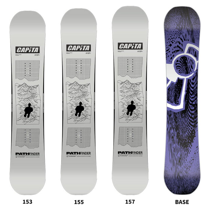 楽天市場】CAPITA キャピタ スノーボード 板 PATHFINDER 25-26 モデル 